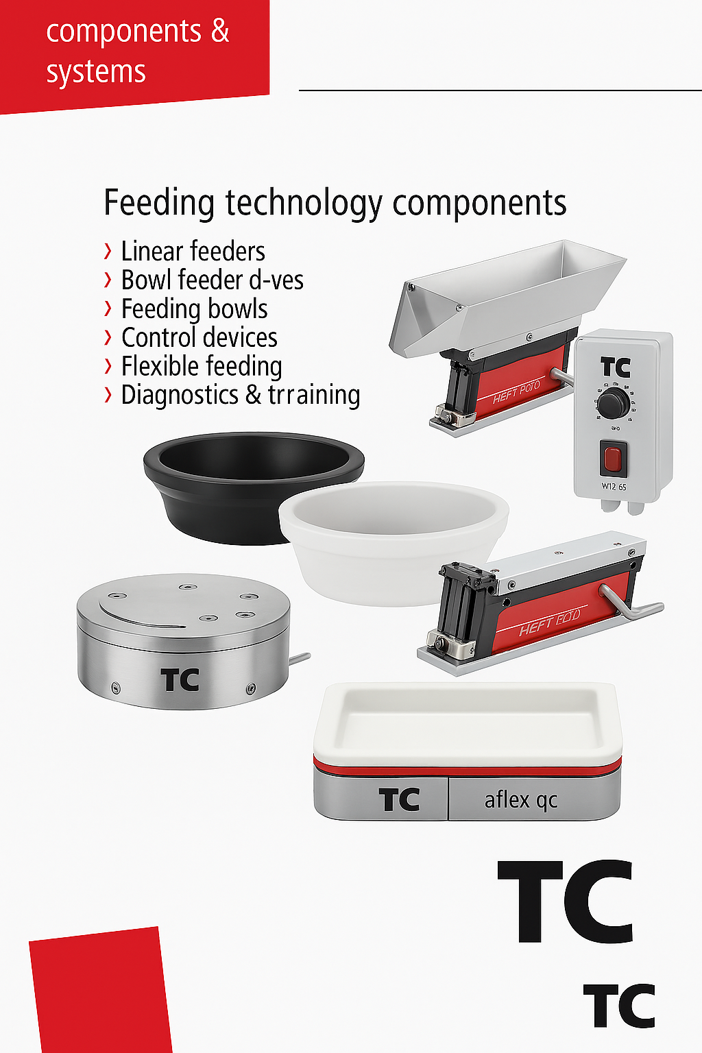 Range of Flexible Feeders